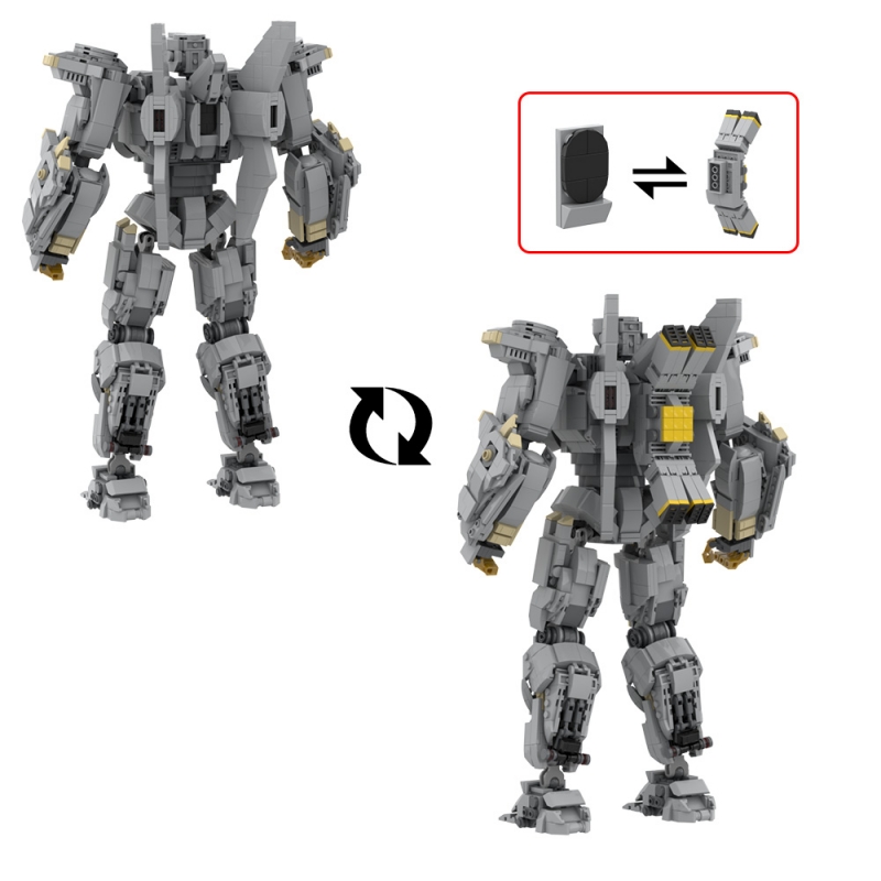 GOBRICKS MOC A1601 Striker Eureka - YWOBB