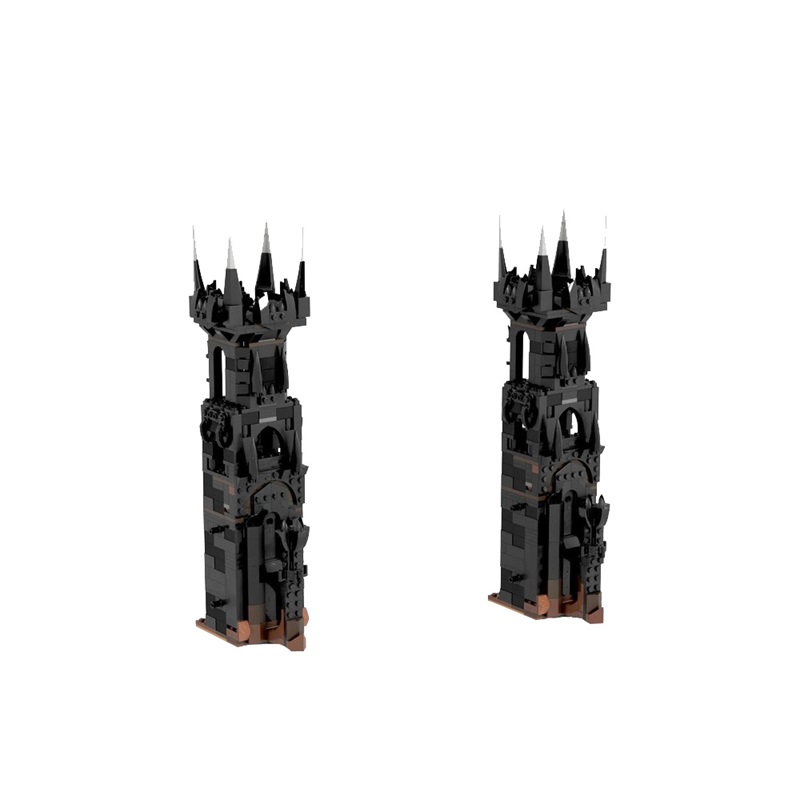 GOBRICKS MOC 189194 LOTR Black Gate - YWOBB
