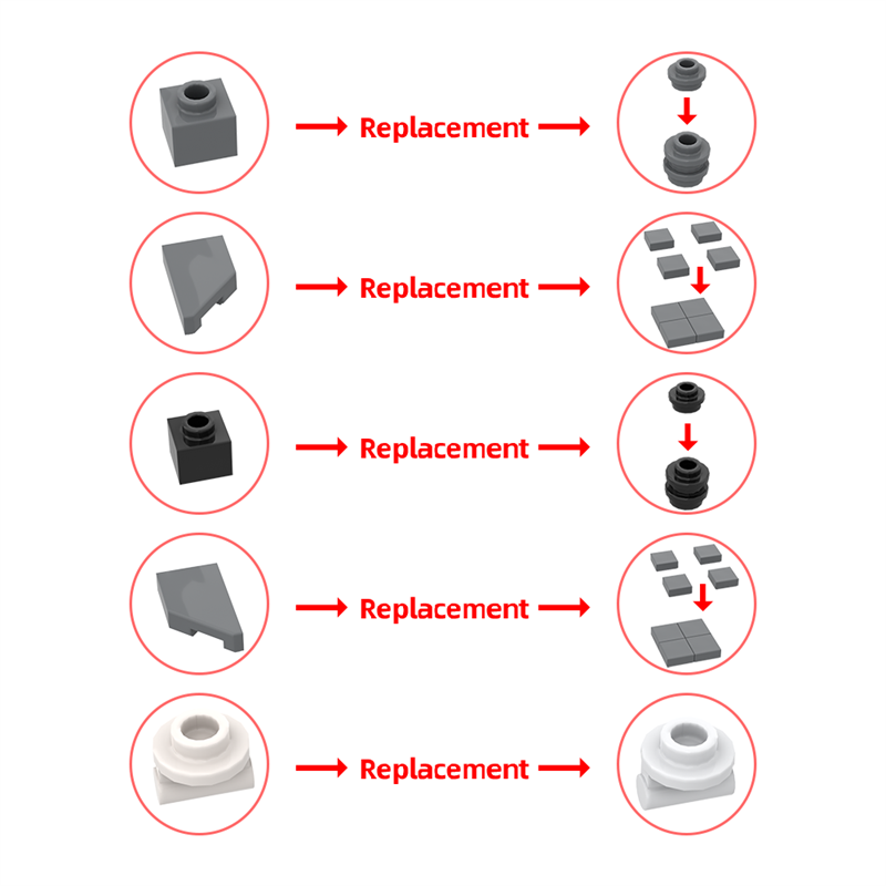 GOBRICKS MOC 185070 Centurion mk. 5/1 - YWOBB