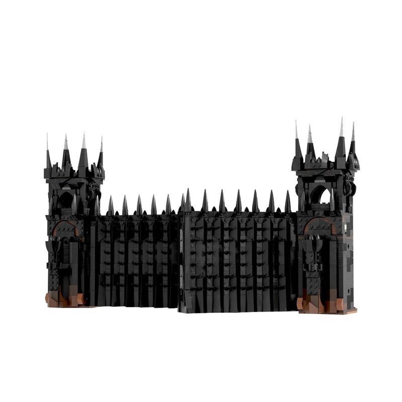 GOBRICKS MOC 189194 LOTR Black Gate - YWOBB