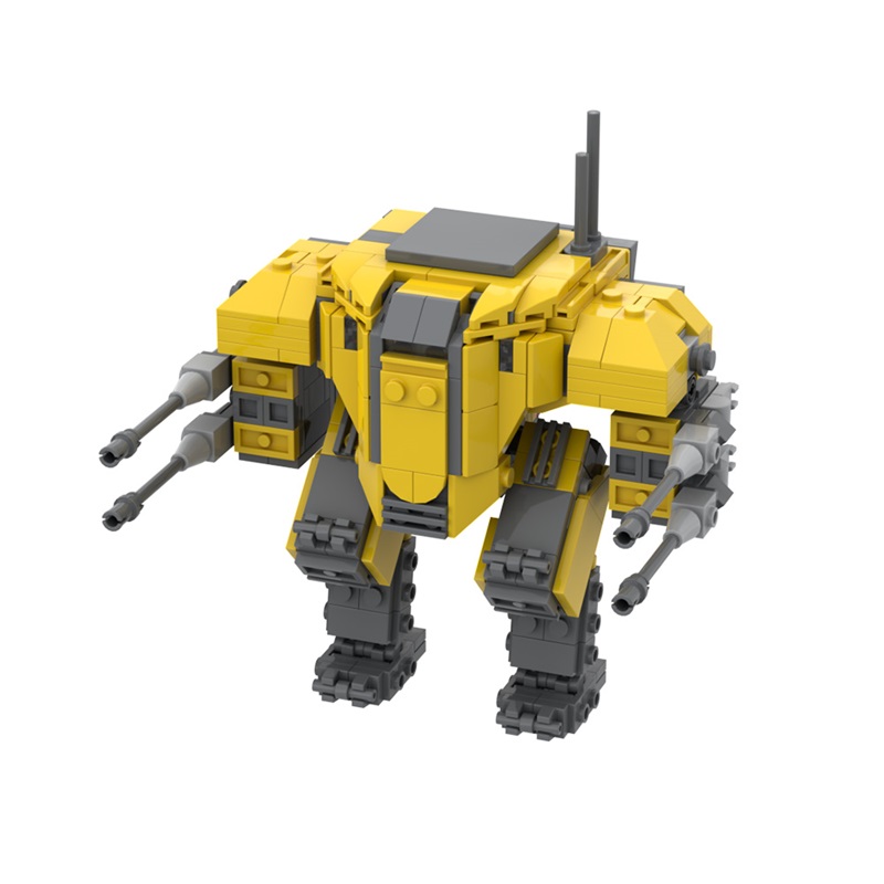 GOBRICKS MOC 184991 Helldivers 2 - Emancipator Exosuit - YWOBB