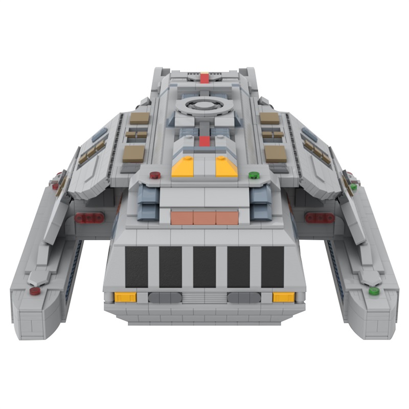 GOBRICKS MOC 147771 Star Trek Runabout - YWOBB