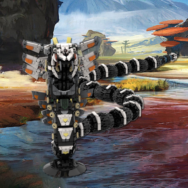 GOBRICKS MOC A1519 Horizon Slitherfang - YWOBB