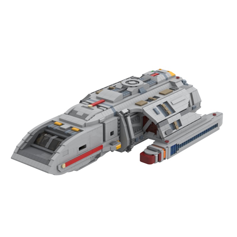 GOBRICKS MOC 147771 Star Trek Runabout - YWOBB