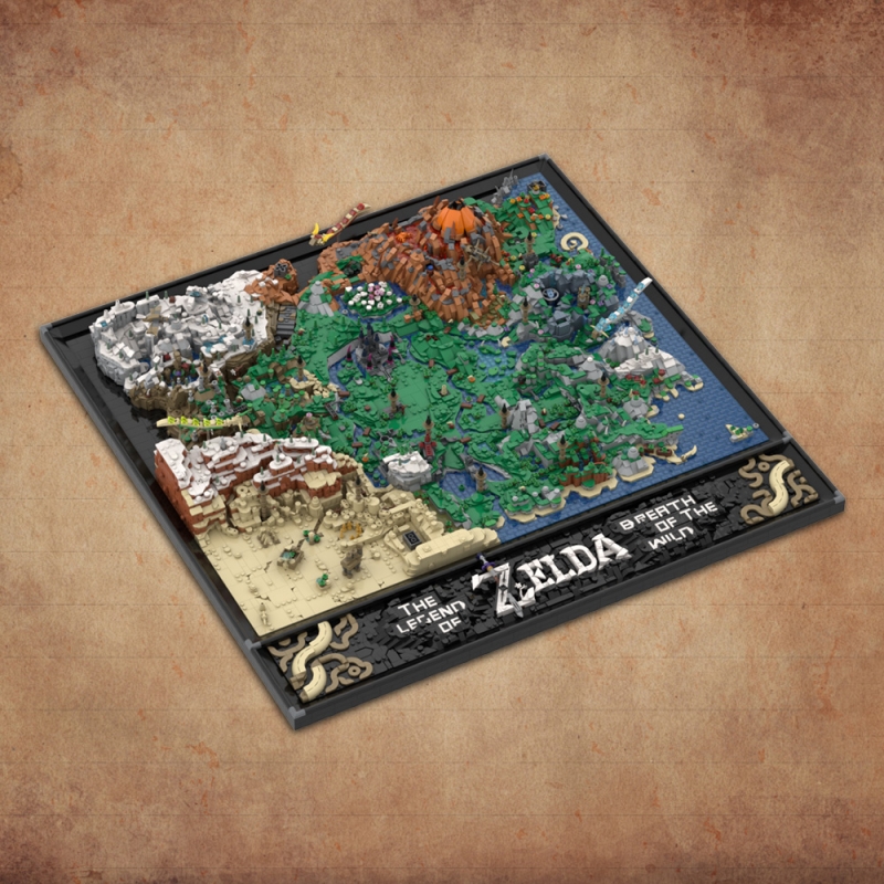 GOBRICKS MOC 193441 The Legend of Zelda: Breath of the Wild - YWOBB