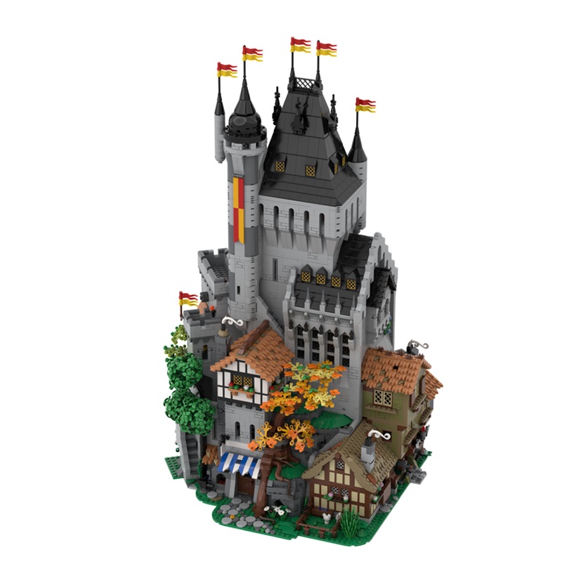 GOBRICKS MOC 189082 The Lion Knights' High Tower - YWOBB