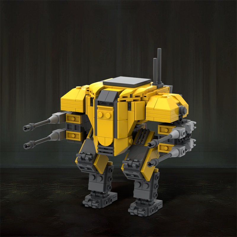 GOBRICKS MOC 184991 Helldivers 2 - Emancipator Exosuit - YWOBB