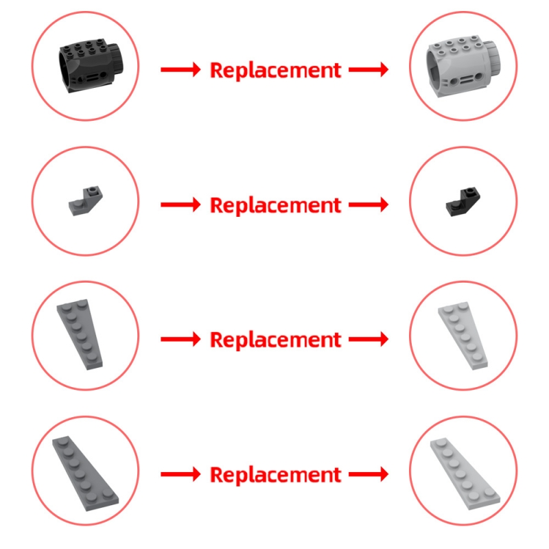 GOBRICKS MOC 184160 F-15 E STRIKE EAGLE - 1:34 Scale (v2) - YWOBB