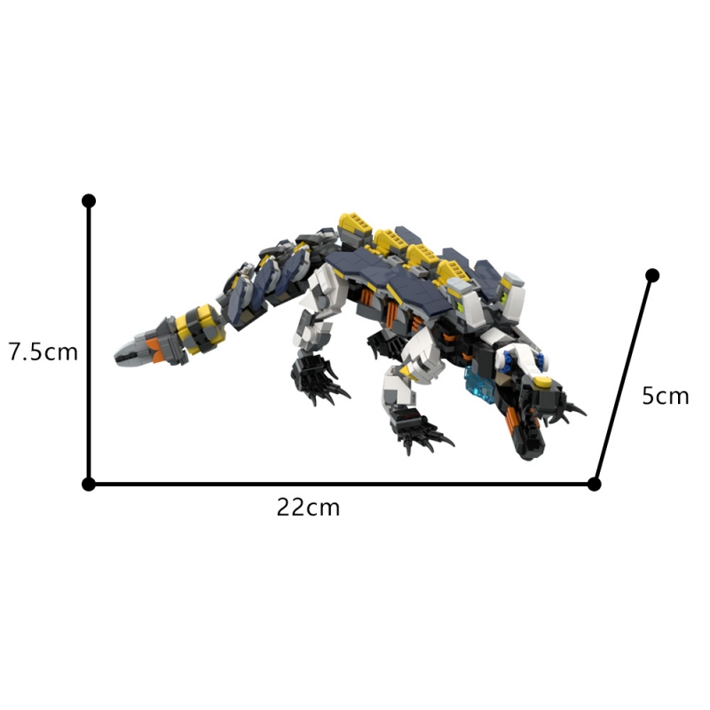 GOBRICKS MOC193042 Horizon Zero Snapmaw - YWOBB