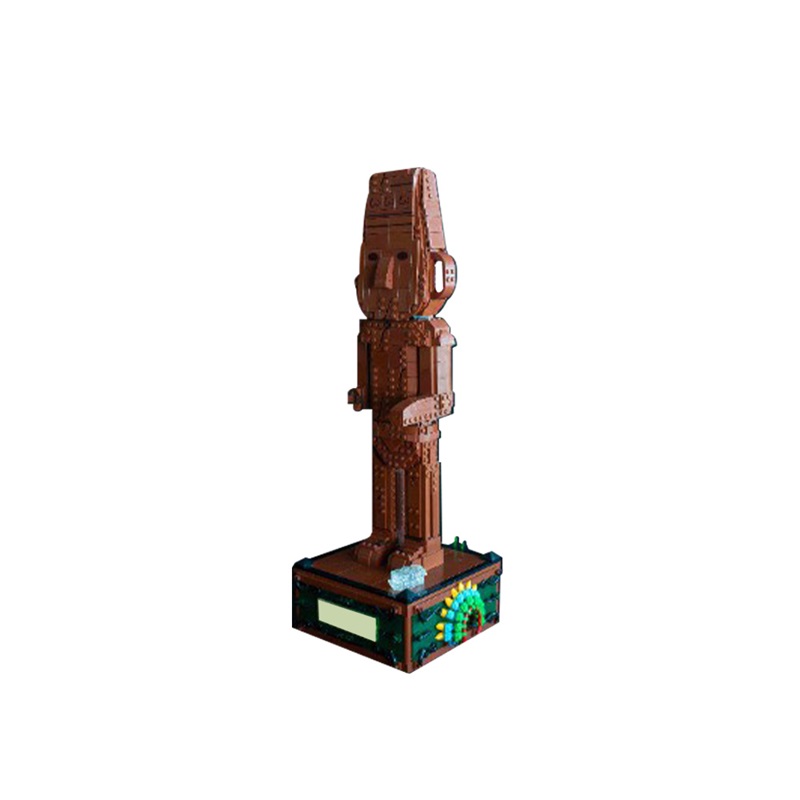 GOBRICKS MOC 189667 Tintin's Arumbaya Fetish - The Broken-Ear Idol - YWOBB