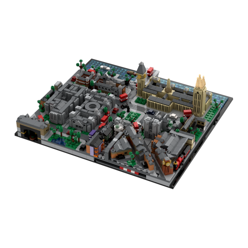 GOBRICKS MOC 190782 London Wizarding World - YWOBB