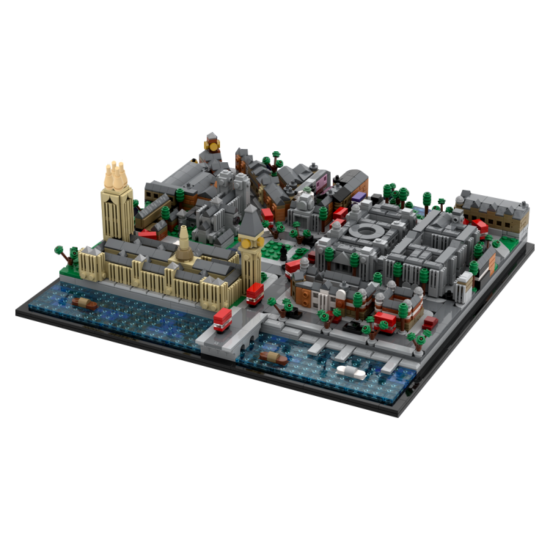 GOBRICKS MOC 190782 London Wizarding World - YWOBB