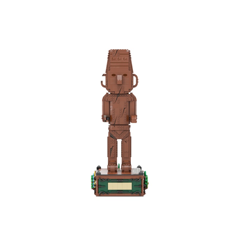 GOBRICKS MOC 189667 Tintin's Arumbaya Fetish - The Broken-Ear Idol - YWOBB