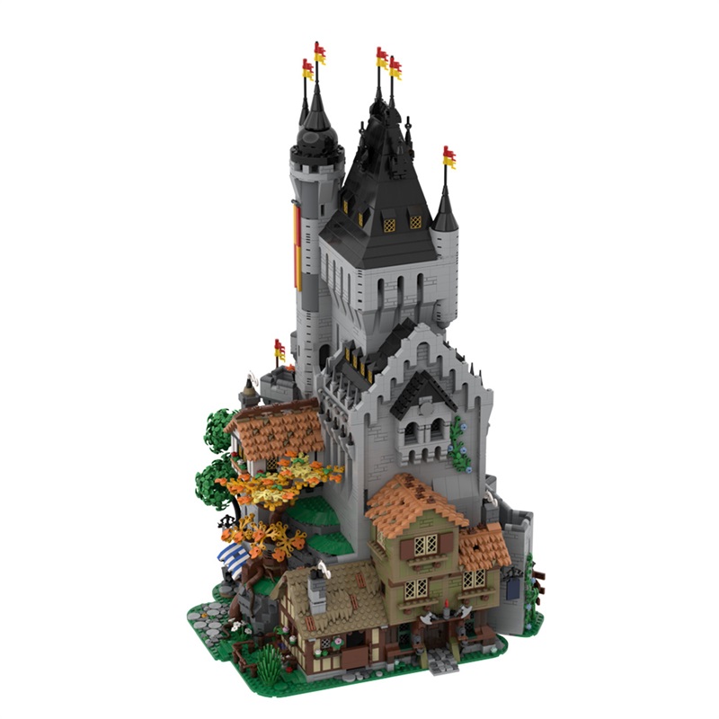 GOBRICKS MOC 189082 The Lion Knights' High Tower - YWOBB