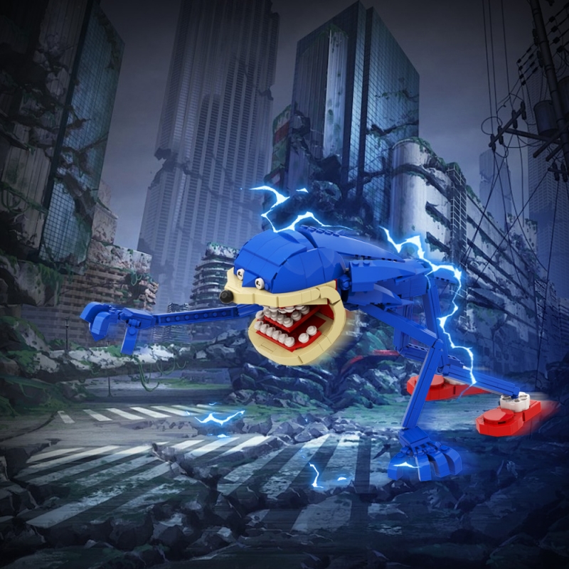 GOBRICKS MOC A1624 Sonic the Hedgehog - YWOBB