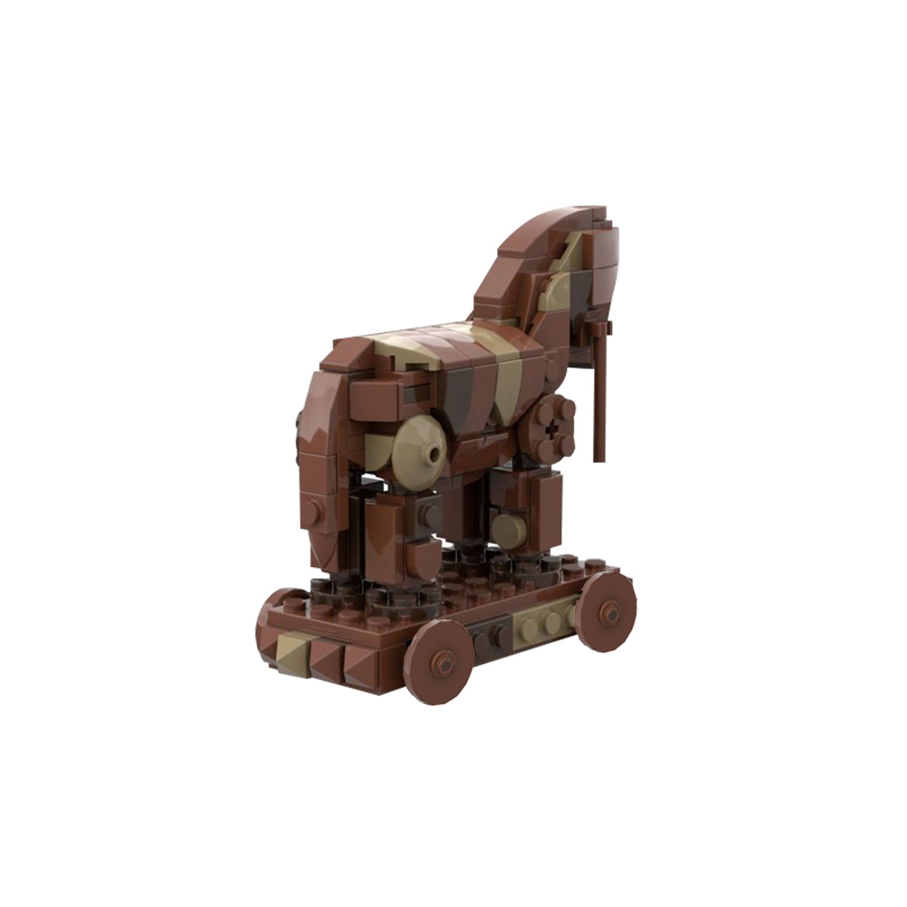 GOBRICKS MOC 151621 Trojan Horse - YWOBB