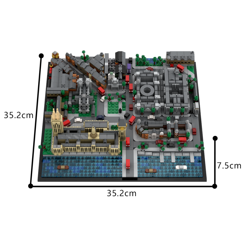 GOBRICKS MOC 190782 London Wizarding World - YWOBB