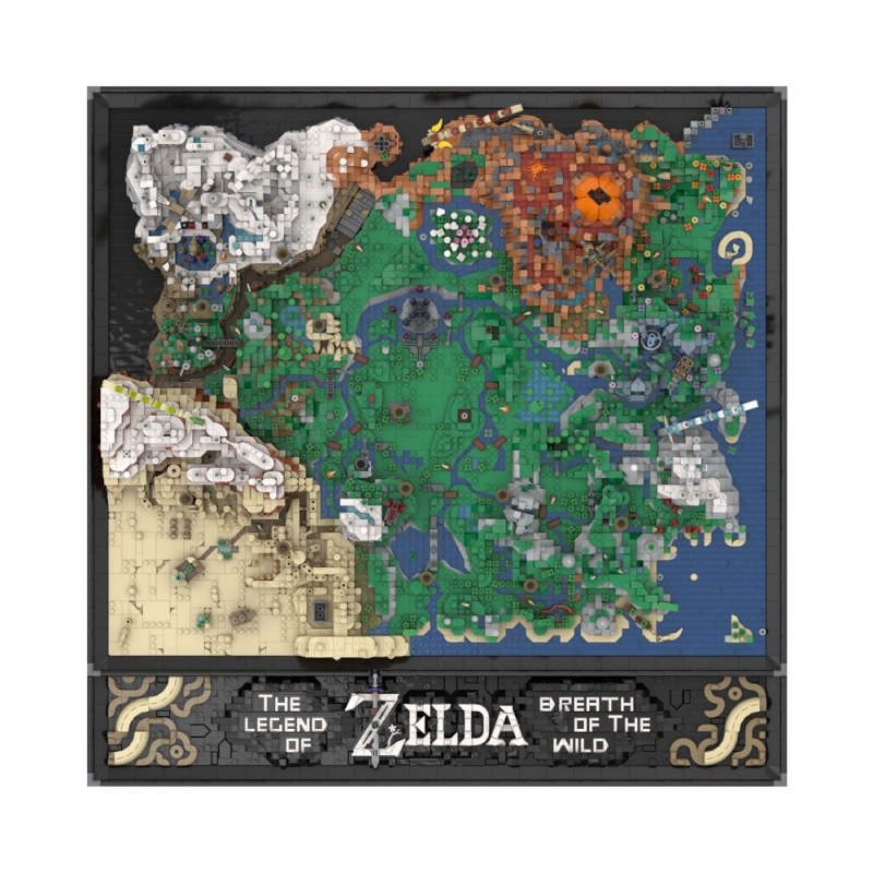 GOBRICKS MOC 193441 The Legend of Zelda: Breath of the Wild - YWOBB