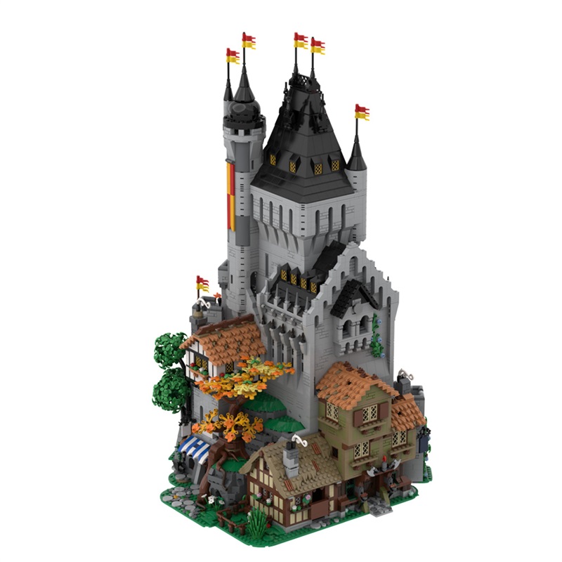 GOBRICKS MOC 189082 The Lion Knights' High Tower - YWOBB
