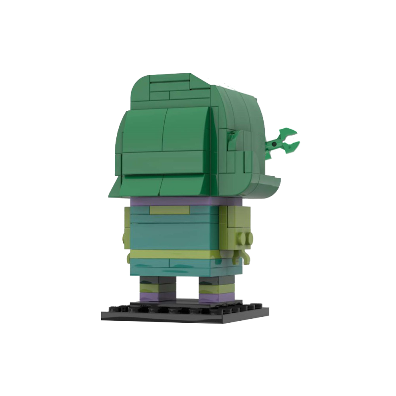 GOBRICKS MOC 137620 Disgust Inside Out - YWOBB
