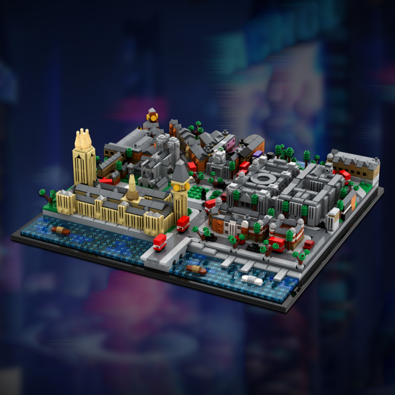 GOBRICKS MOC 190782 London Wizarding World - YWOBB