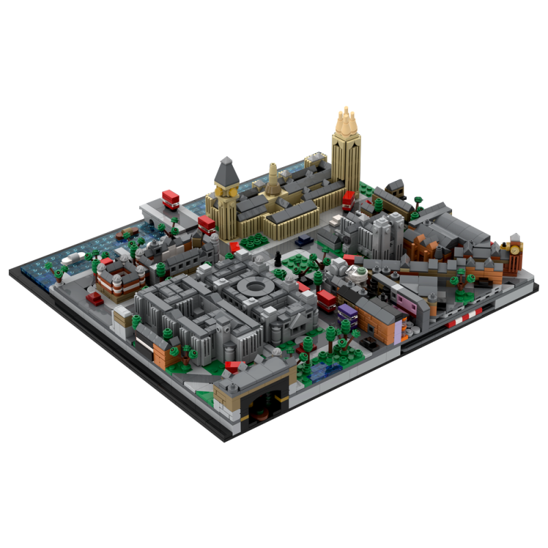GOBRICKS MOC 190782 London Wizarding World - YWOBB
