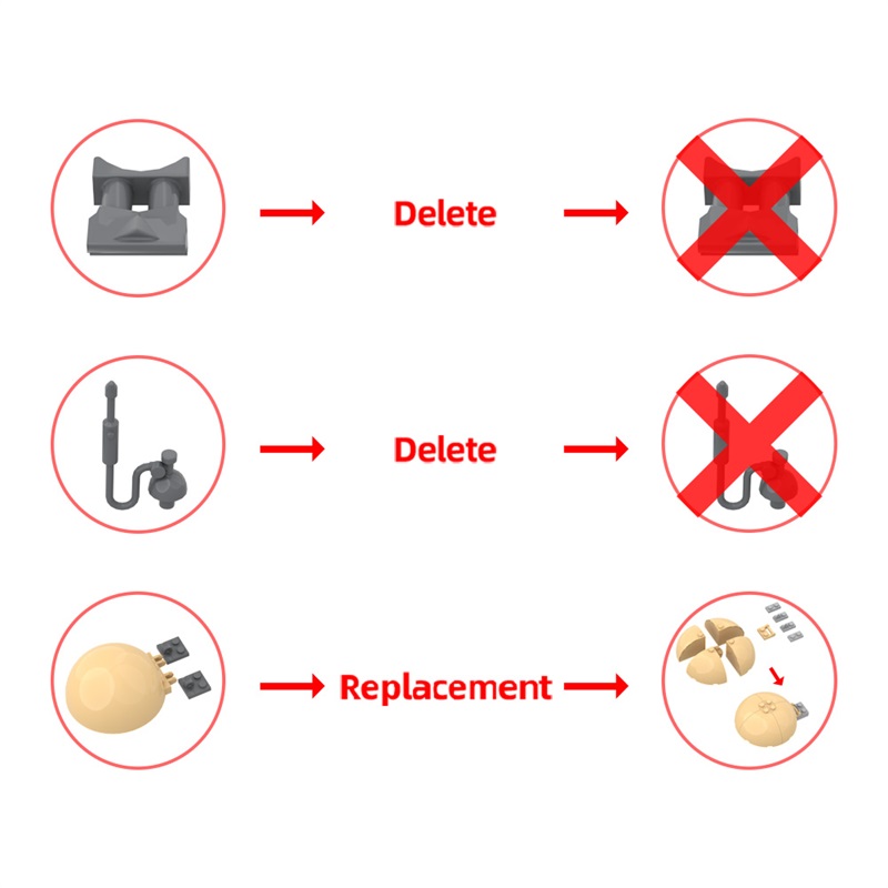 GOBRICKS MOC 183202 Modular Mos Eisley Cantina - YWOBB