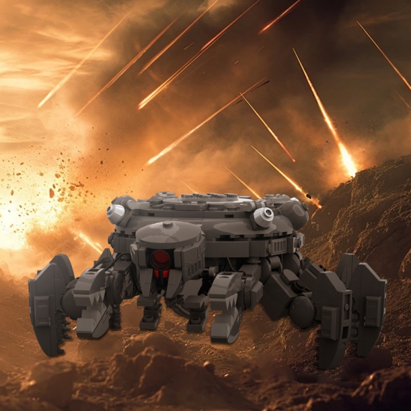 GOBRICKS MOC 182620 Mando Spider Tank - YWOBB