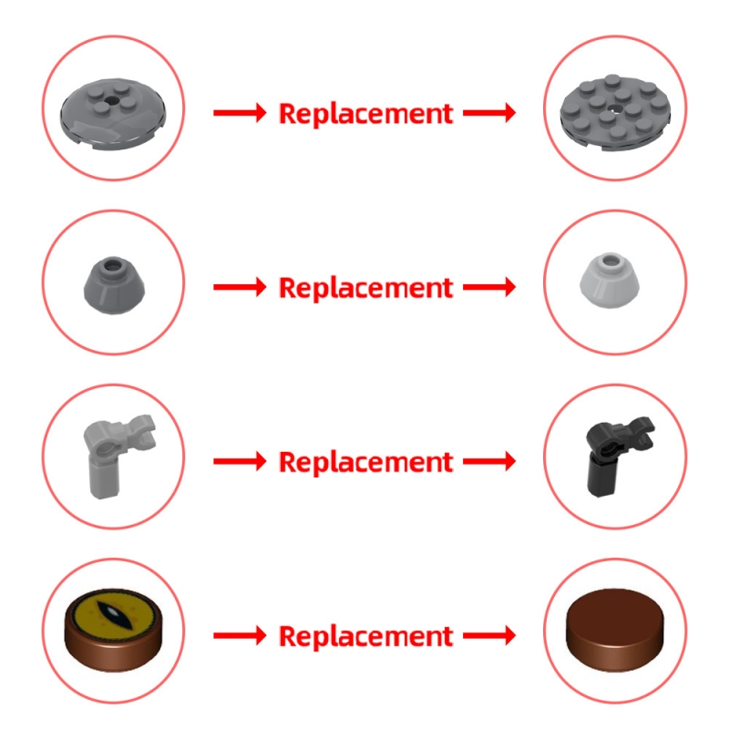 GOBRICKS MOC 182620 Mando Spider Tank - YWOBB