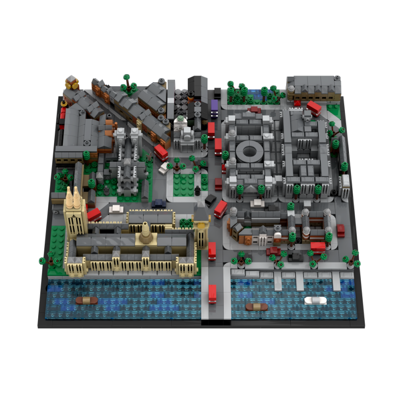 GOBRICKS MOC 190782 London Wizarding World - YWOBB