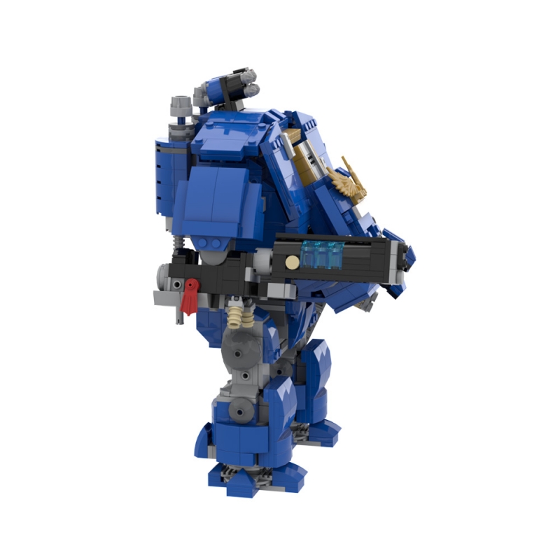 GOBRICKS MOC 29535 Ultramarine Primaris Redemptor Dreadnought - YWOBB