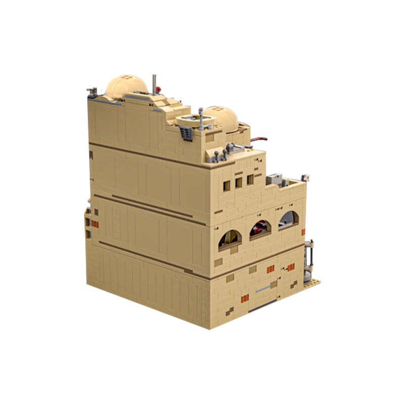 GOBRICKS MOC 183202 Modular Mos Eisley Cantina - YWOBB