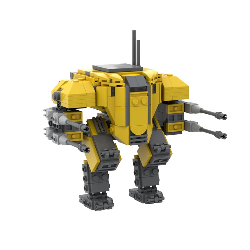 GOBRICKS MOC 184991 Helldivers 2 - Emancipator Exosuit - YWOBB