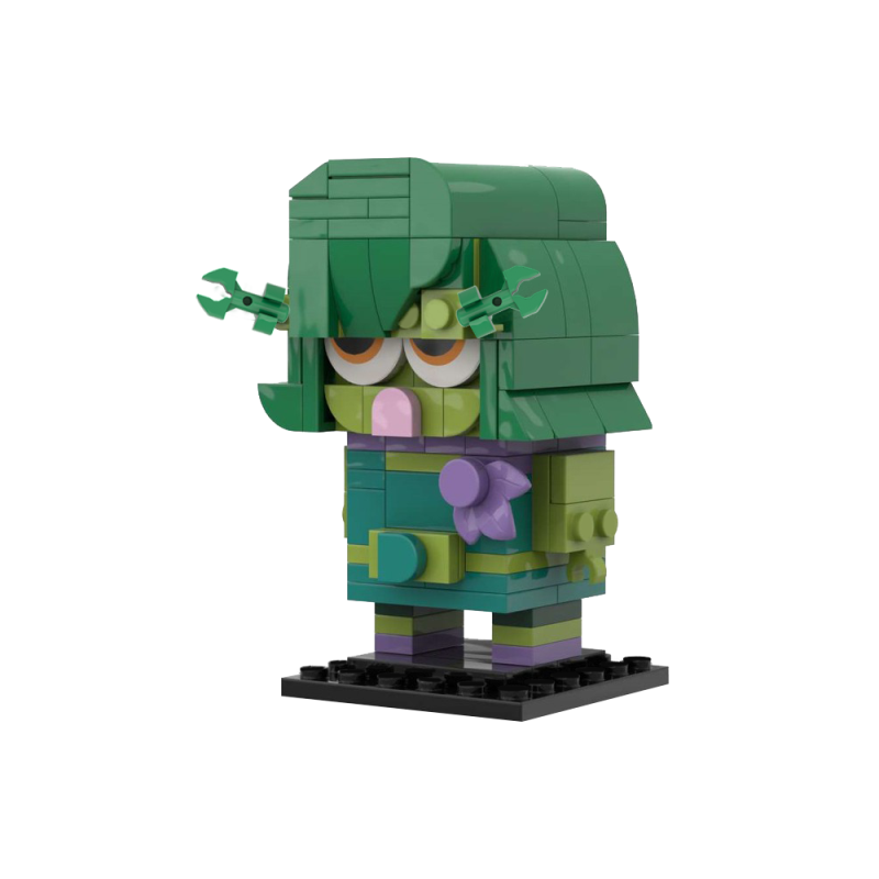 GOBRICKS MOC 137620 Disgust Inside Out - YWOBB