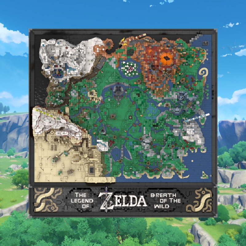 GOBRICKS MOC 193441 The Legend of Zelda: Breath of the Wild - YWOBB