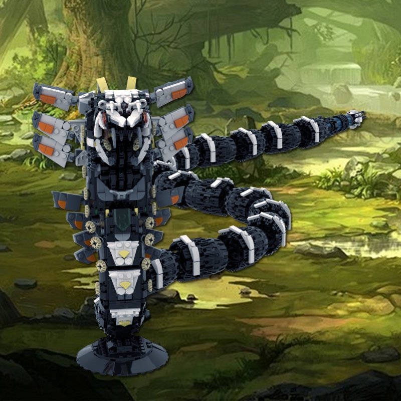 GOBRICKS MOC A1519 Horizon Slitherfang - YWOBB