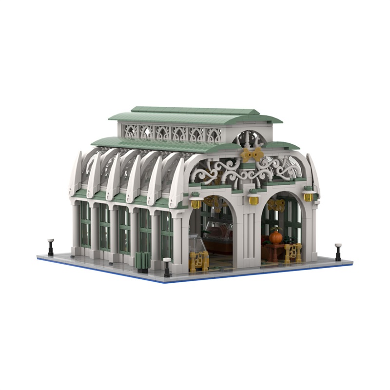 GOBRICKS MOC 187445 Market Hall - YWOBB