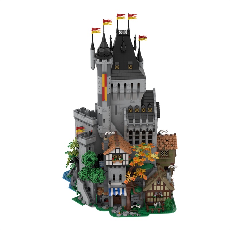 GOBRICKS MOC 189082 The Lion Knights' High Tower - YWOBB