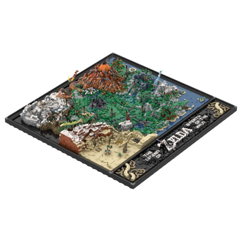 GOBRICKS MOC 193441 The Legend of Zelda: Breath of the Wild - YWOBB