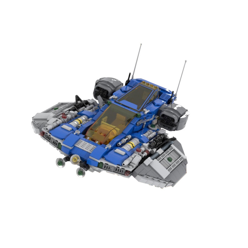 GOBRICKS MOC 171617 MPV Reliant Spaceship - YWOBB