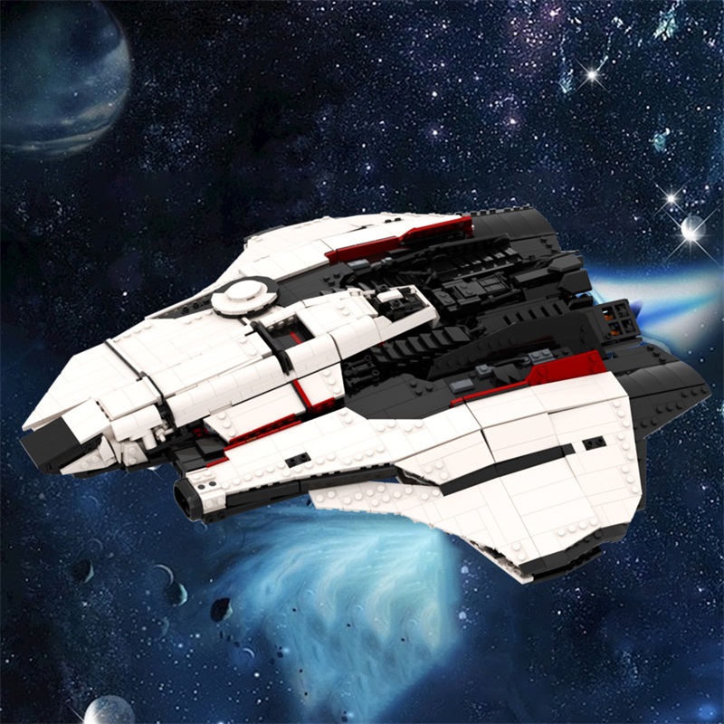 GOBRICKS MOC 191767 Star Citizen - Crusader Mercury - YWOBB