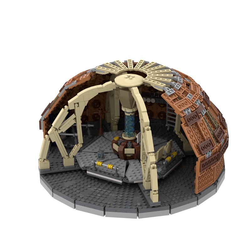 GOBRICKS MOC 183159 Doctor Who - 10th doctor Tardis - YWOBB