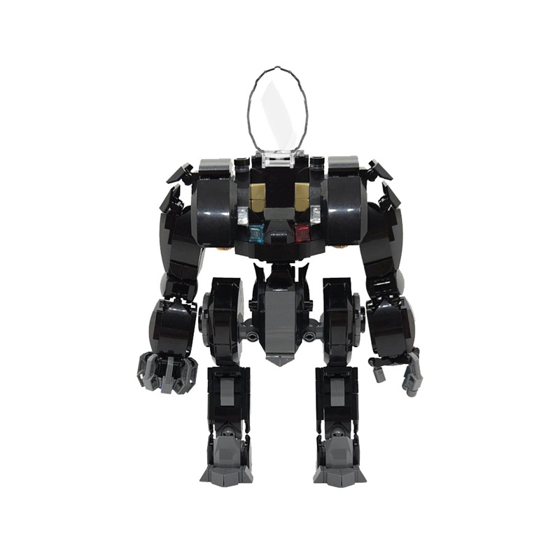 GOBRICKS MOC 186265 X-17 Riot Control Mech Suit - YWOBB