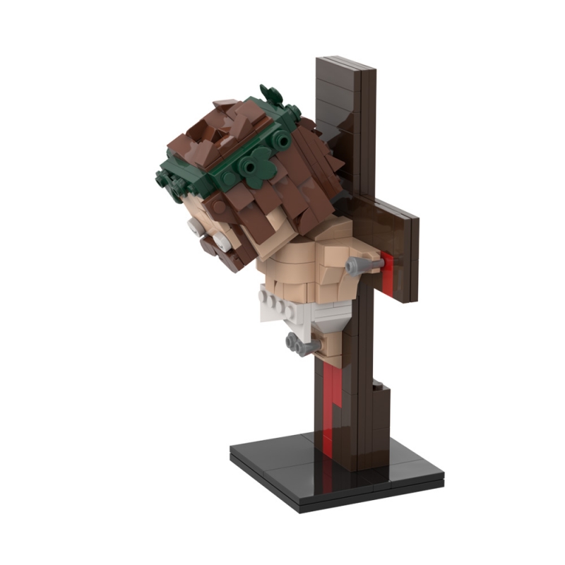 GOBRICKS MOC A1583 Crucifixion of Jesus - YWOBB