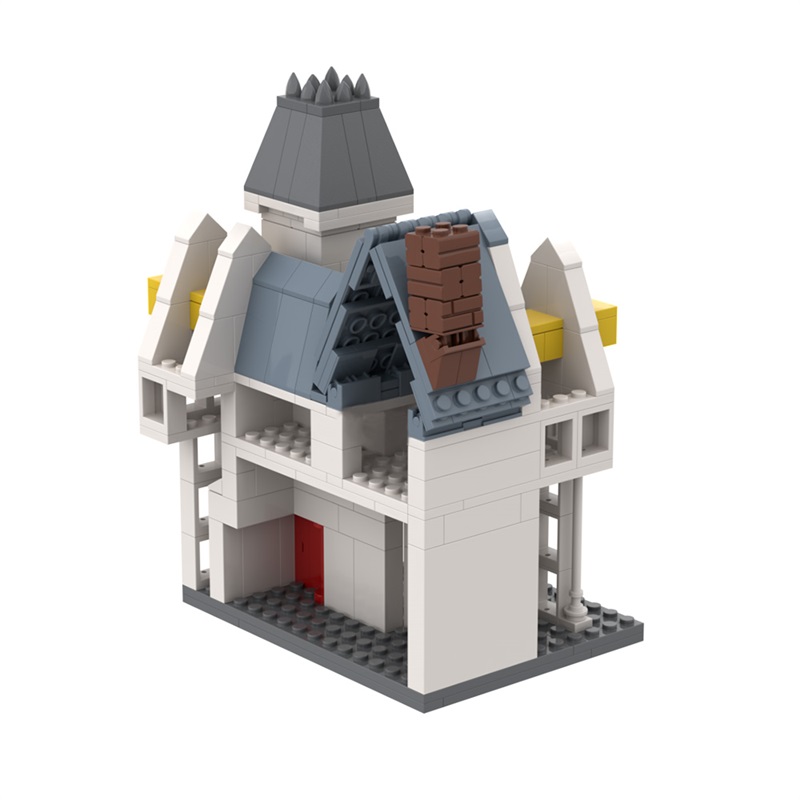 GOBRICKS MOC A1540Y03 The Great Wizard of Darkness Beetlejuice-House - YWOBB
