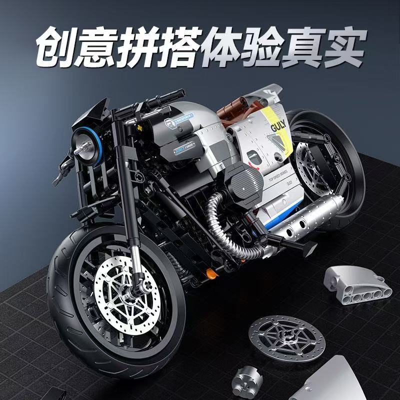 GULY 60535 Harley Davidson Softail Commander Motorcycle - YWOBB