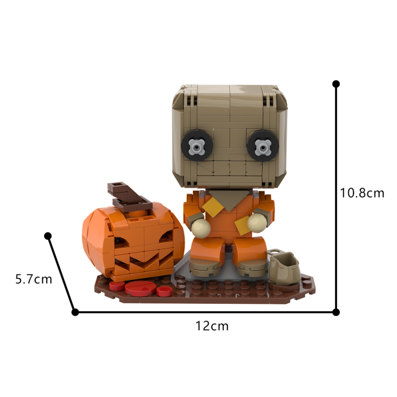 GOBRICKS MOC A1557 Halloween Trick'r Treat - YWOBB