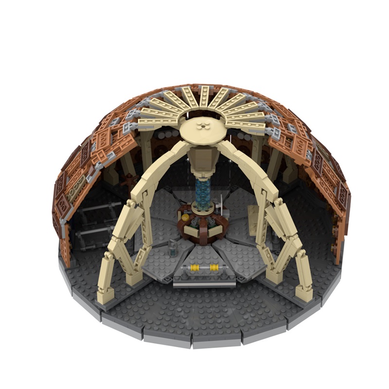 GOBRICKS MOC 183159 Doctor Who - 10th doctor Tardis - YWOBB