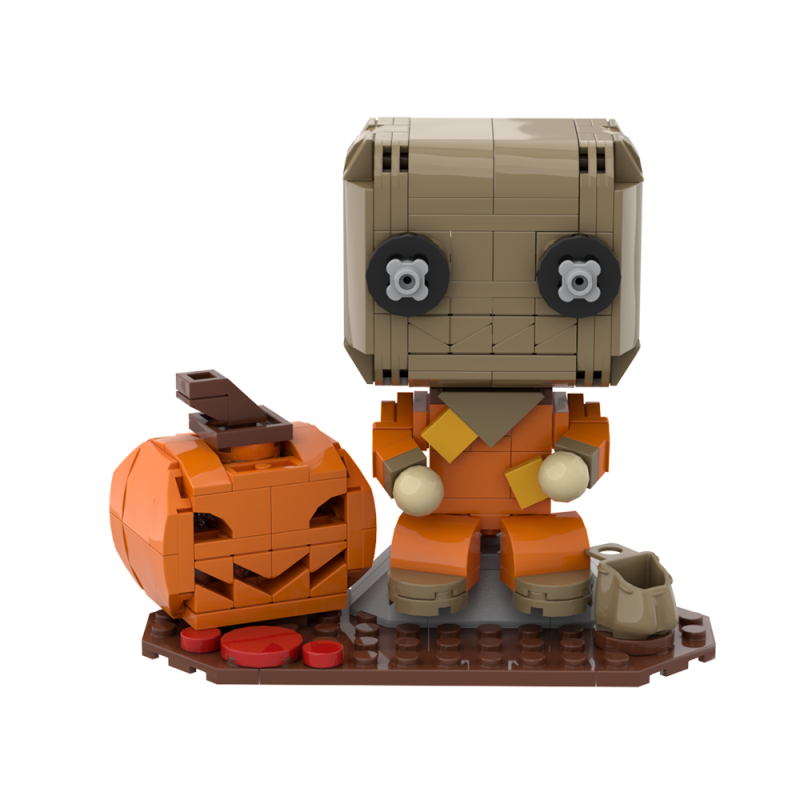 GOBRICKS MOC A1557 Halloween Trick'r Treat - YWOBB