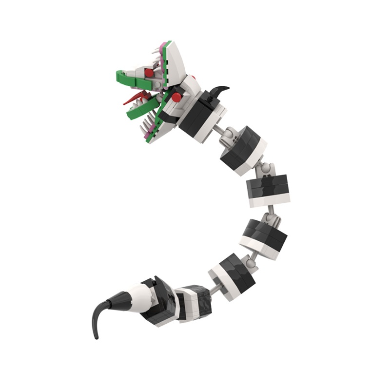 GOBRICKS MOC A1540Y02 The Great Wizard of Darkness Beetlejuice - Serpent - YWOBB